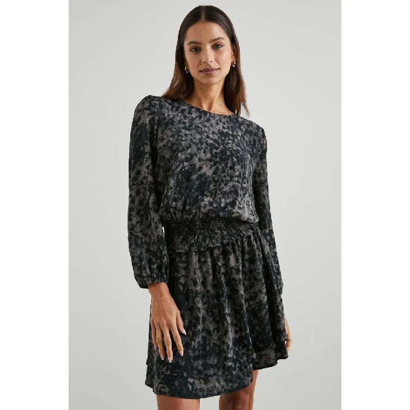 Rails Inez Dress in Charcoal Tortoise Luxury unclassified dresses