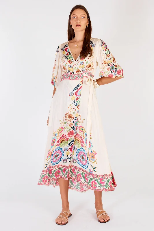 Rubyyaya Camille Wrap Dress Vacation unclassified dresses