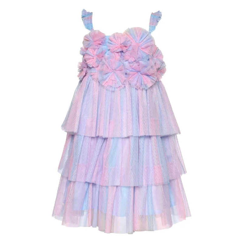 FLOWER MESH TUTU DRESS Anniversary unclassified dresses