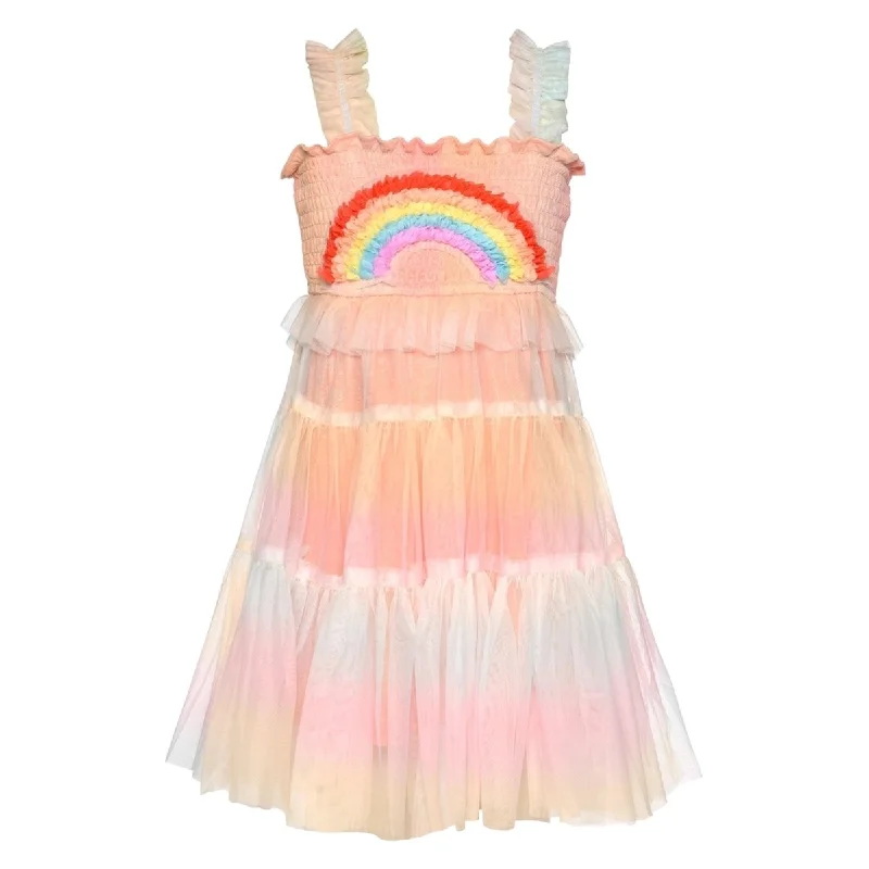 RAINBOW MESH DRESS Elegant unclassified dresses