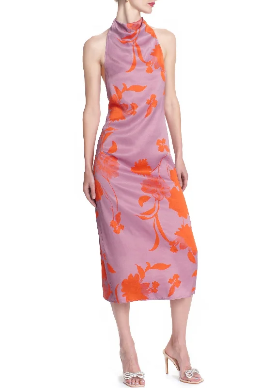 THE VIOLA DRESS- WATER FLOWERS Date night unclassified dresses