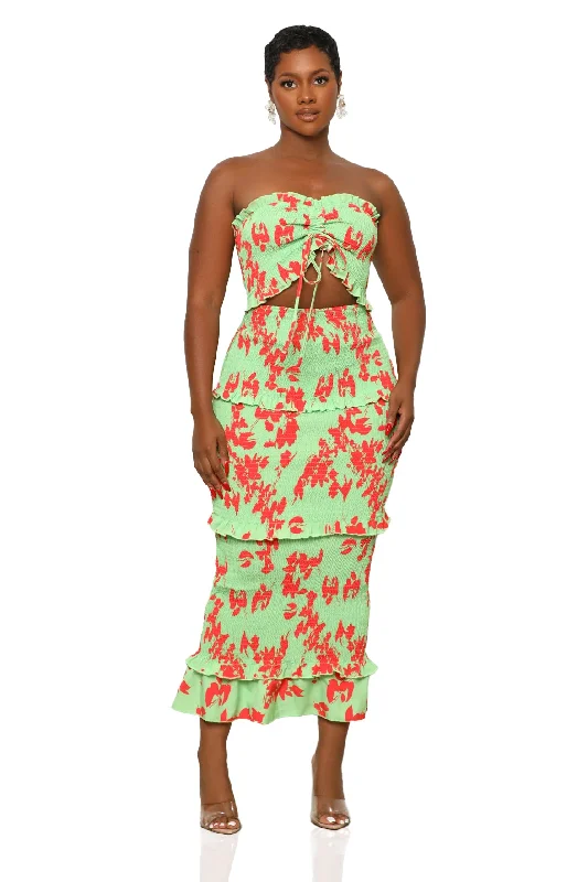 Watermelon Lime Dress Women's unclassified dresses