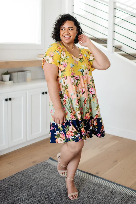 Wild Flower Dress Ruched unclassified dresses