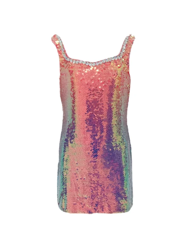 Women's Sunset Ombre Shimmer Dress Club unclassified dresses